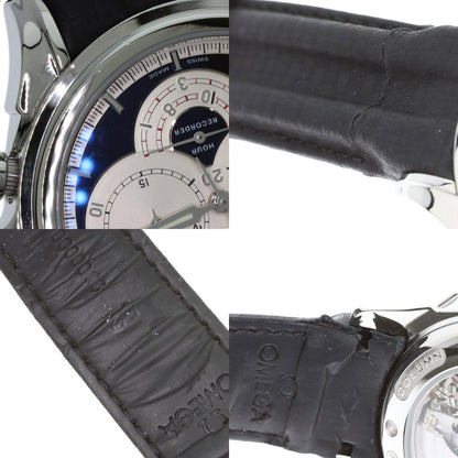 OMEGA De Ville Chronoscope Co-Axial Date Watches 20230410 Stainless Steel/Leather mens