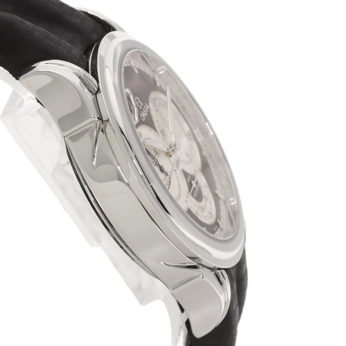 OMEGA De Ville Chronoscope Co-Axial Date Watches 20230410 Stainless Steel/Leather mens