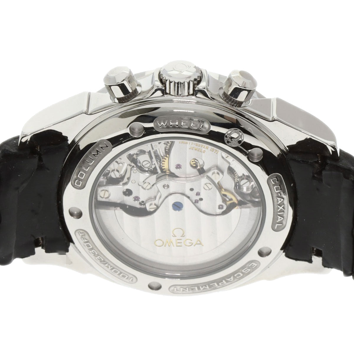 OMEGA De Ville Chronoscope Co-Axial Date Watches 20230410 Stainless Steel/Leather mens