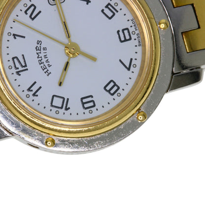 HERMES Clipper Watches CL4.220 Stainless Steel/SSxGP Ladies