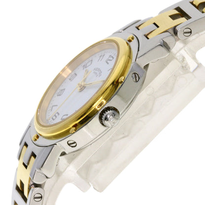 HERMES Clipper Watches CL4.220 Stainless Steel/SSxGP Ladies