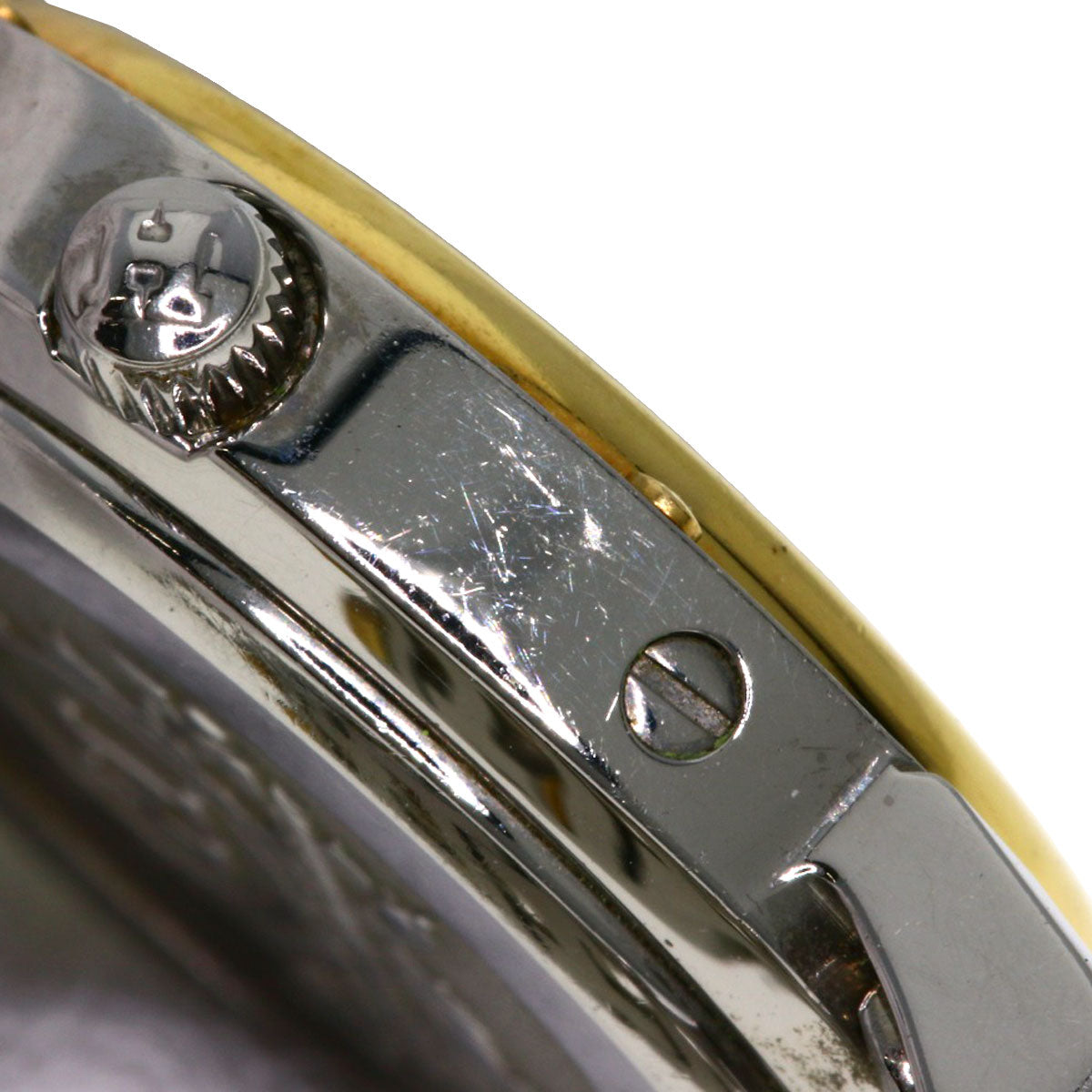 HERMES Clipper Watches CL4.220 Stainless Steel/SSxGP Ladies