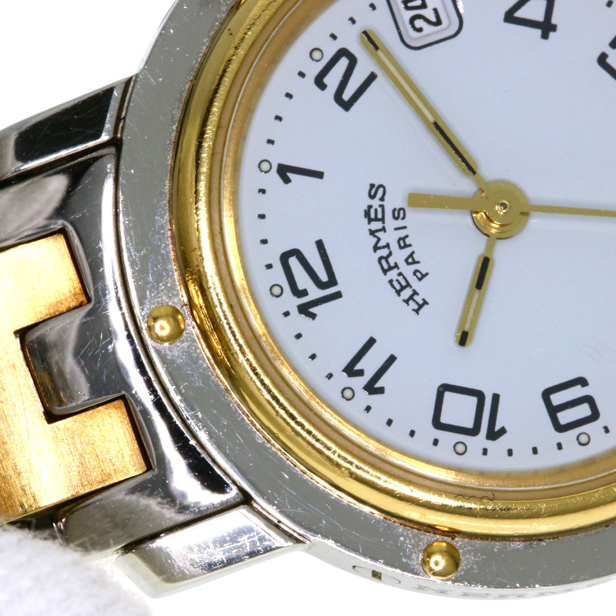 HERMES Clipper Watches CL4.220 Stainless Steel/SSxGP Ladies