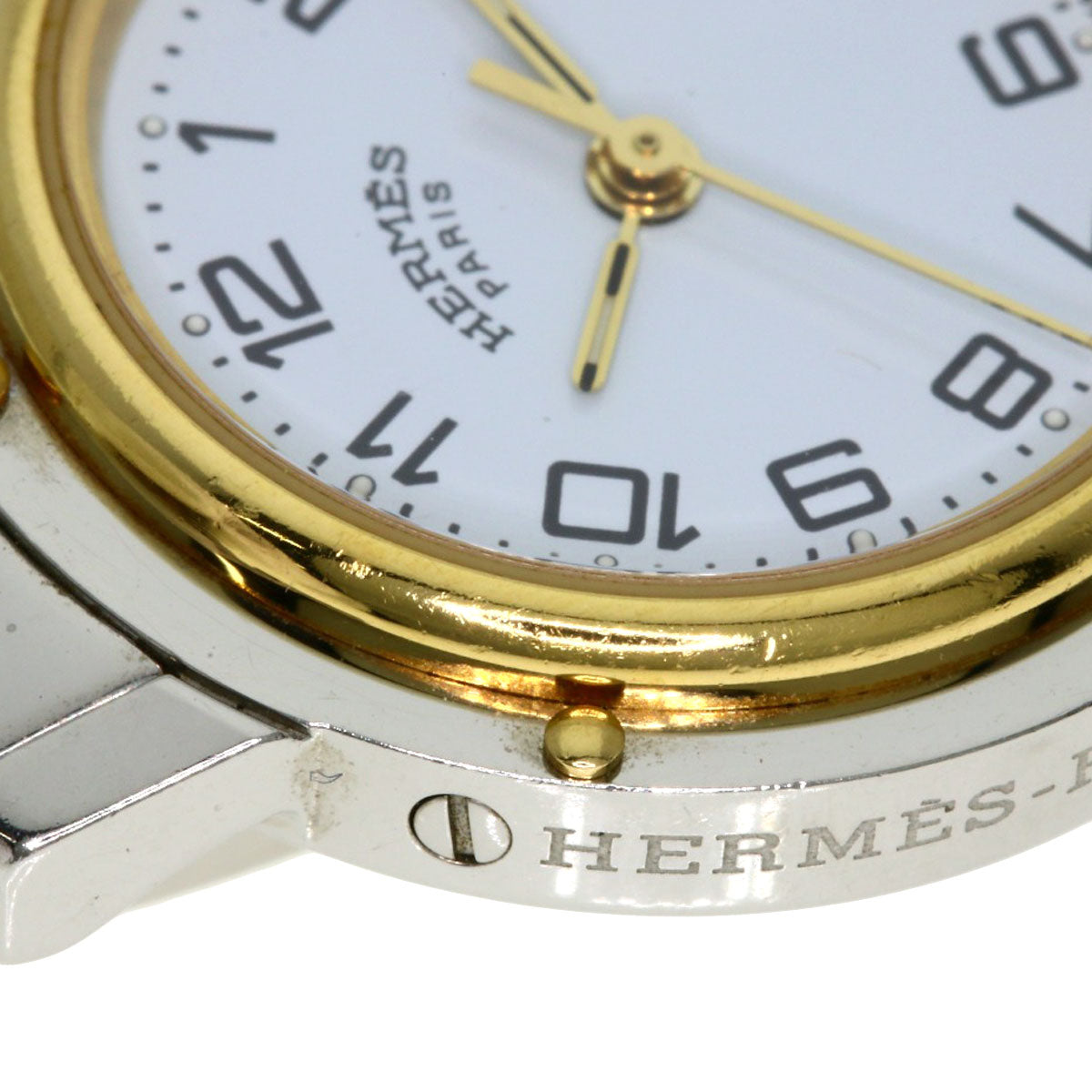 HERMES Clipper Watches CL4.220 Stainless Steel/SSxGP Ladies