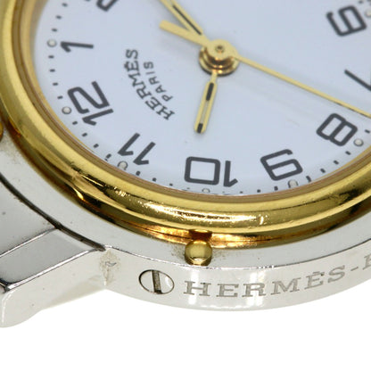 HERMES Clipper Watches CL4.220 Stainless Steel/SSxGP Ladies