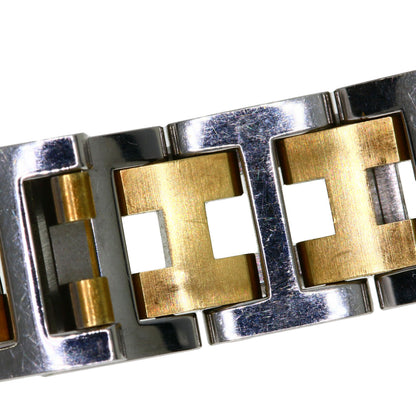 HERMES Clipper Watches CL4.220 Stainless Steel/SSxGP Ladies