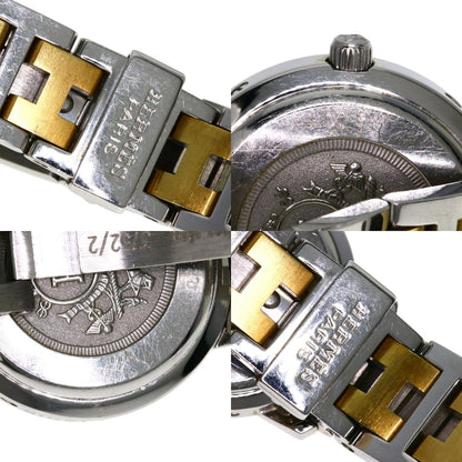 HERMES Clipper Watches CL4.220 Stainless Steel/SSxGP Ladies
