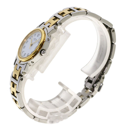 HERMES Clipper Watches CL4.220 Stainless Steel/SSxGP Ladies