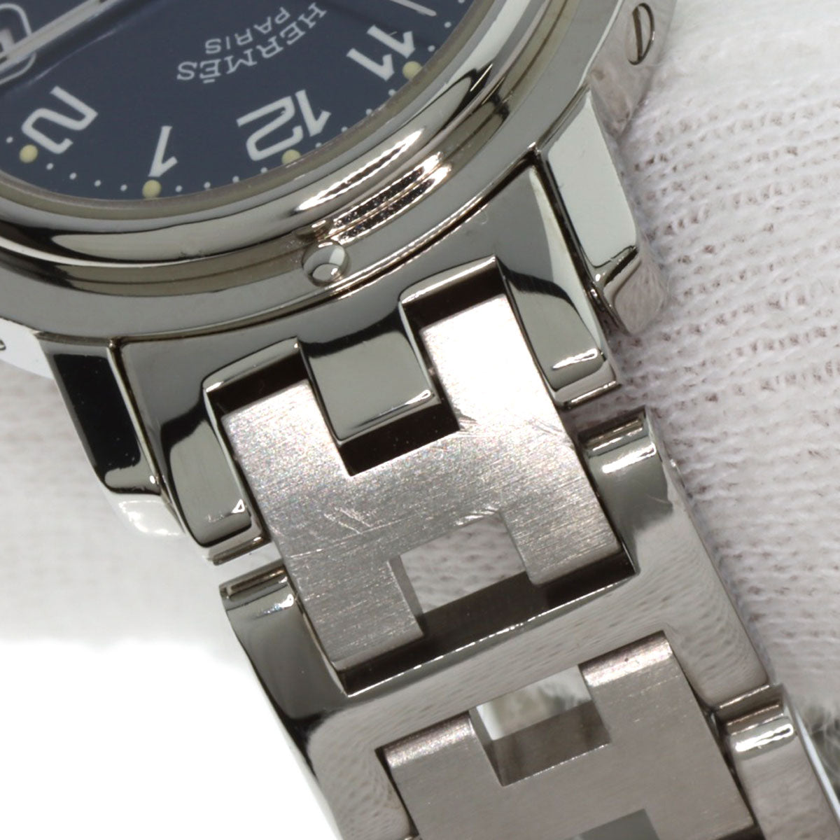 HERMES Clipper Watches CL4.210 Stainless Steel/Stainless Steel Ladies