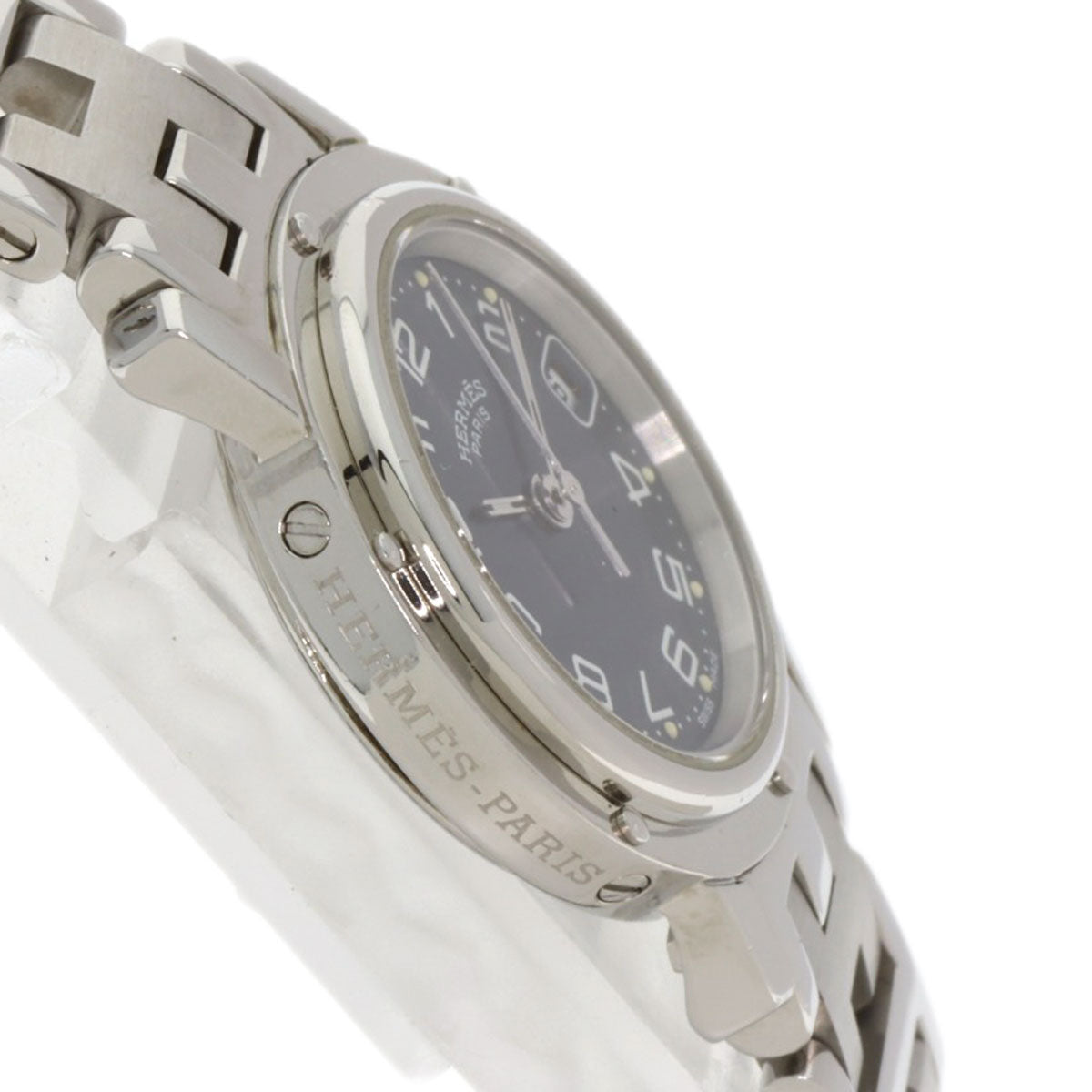 HERMES Clipper Watches CL4.210 Stainless Steel/Stainless Steel Ladies