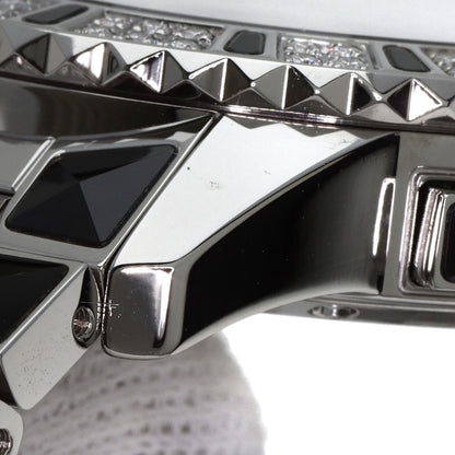 CHRISTIAN DIOR Crystal Chronograph Diamond Watches CD11431D Stainless Steel/Stainless Steel mens