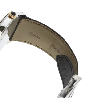 CARTIER Ronde Croisier de Cartier Watches W2RN0005 Stainless Steel/Leather mens