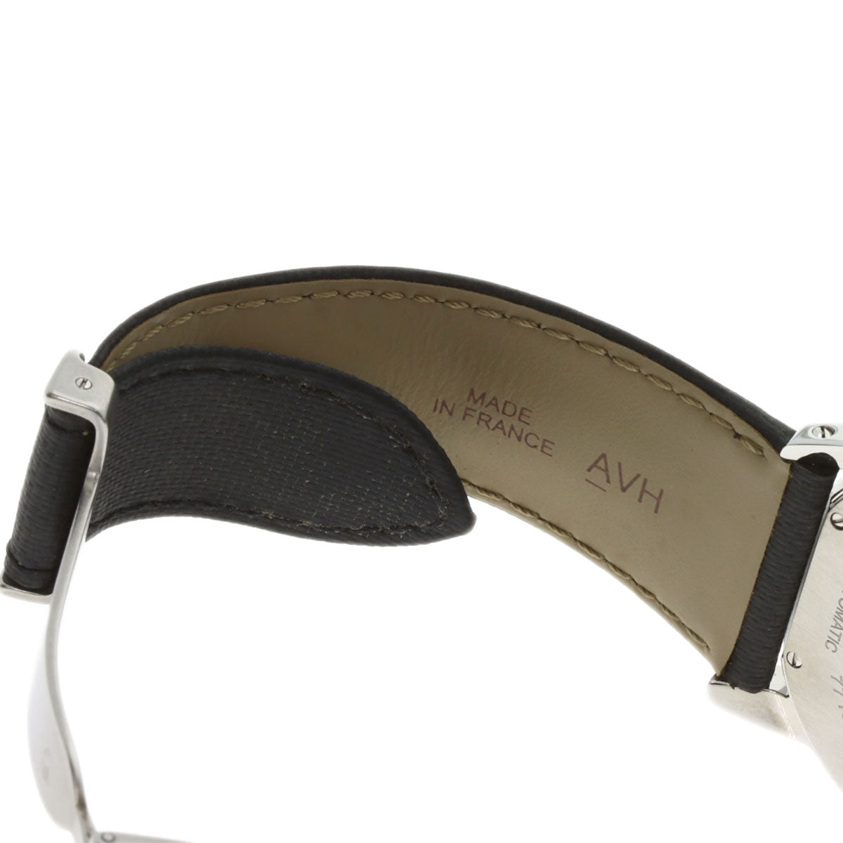 CARTIER Ronde Croisier de Cartier Watches W2RN0005 Stainless Steel/Leather mens