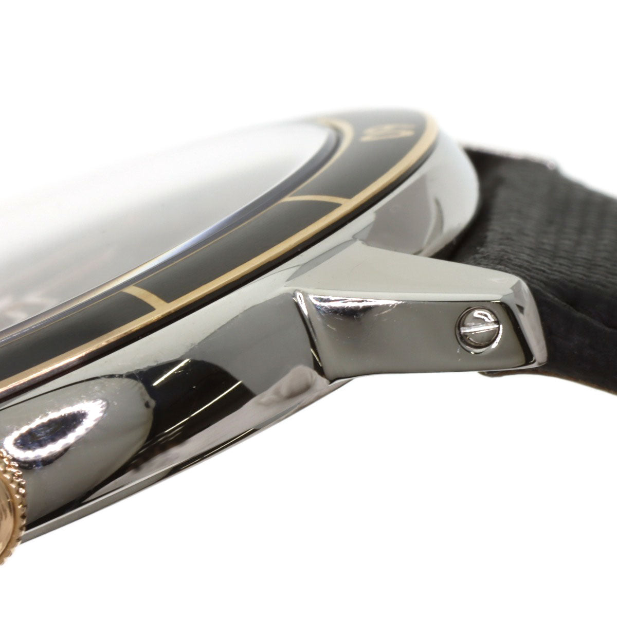 CARTIER Ronde Croisier de Cartier Watches W2RN0005 Stainless Steel/Leather mens