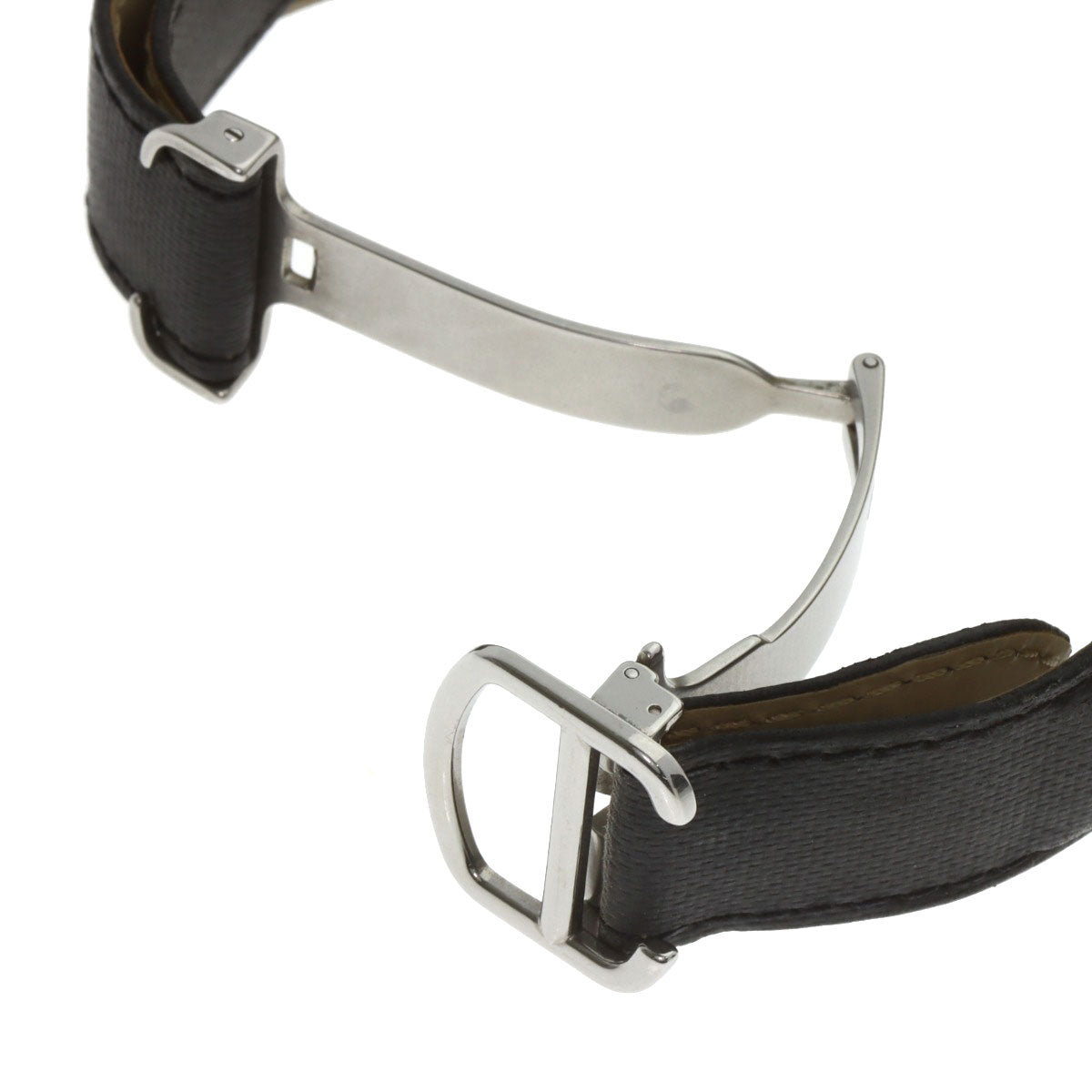 CARTIER Ronde Croisier de Cartier Watches W2RN0005 Stainless Steel/Leather mens