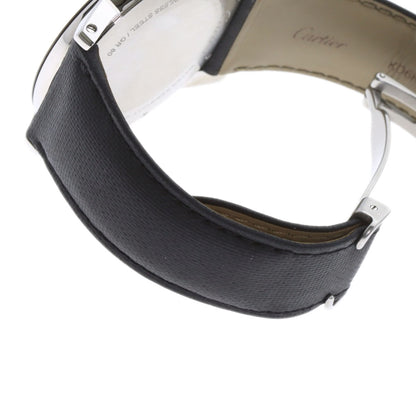 CARTIER Ronde Croisier de Cartier Watches W2RN0005 Stainless Steel/Leather mens