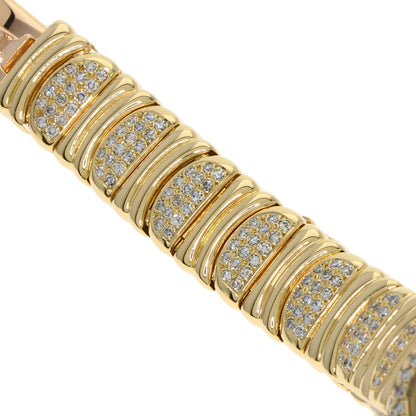 CARTIER Mini Baignoire After Diamond Watches W1510956 K18 Yellow Gold/K18YGxDiamond Ladies