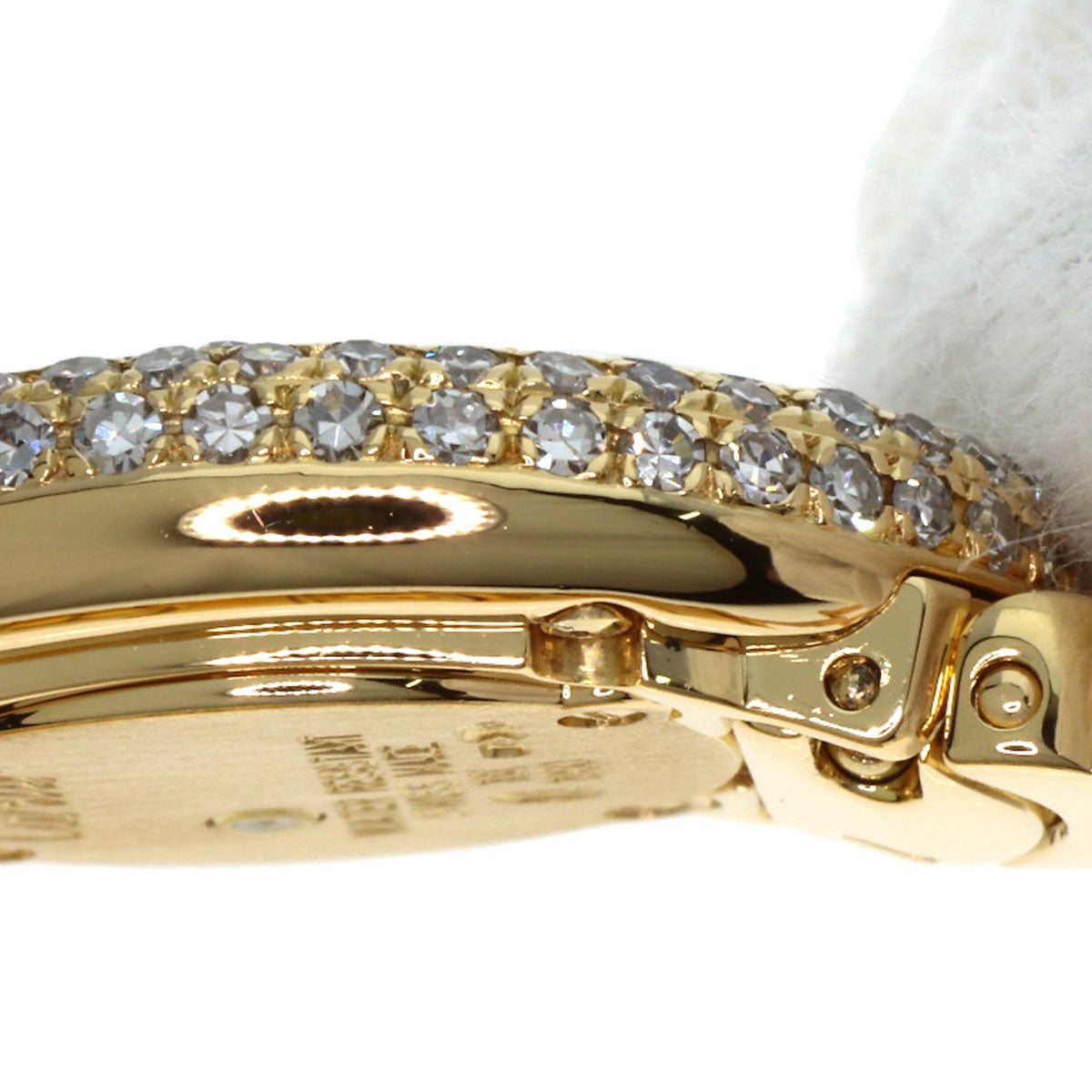 CARTIER Mini Baignoire After Diamond Watches W1510956 K18 Yellow Gold/K18YGxDiamond Ladies