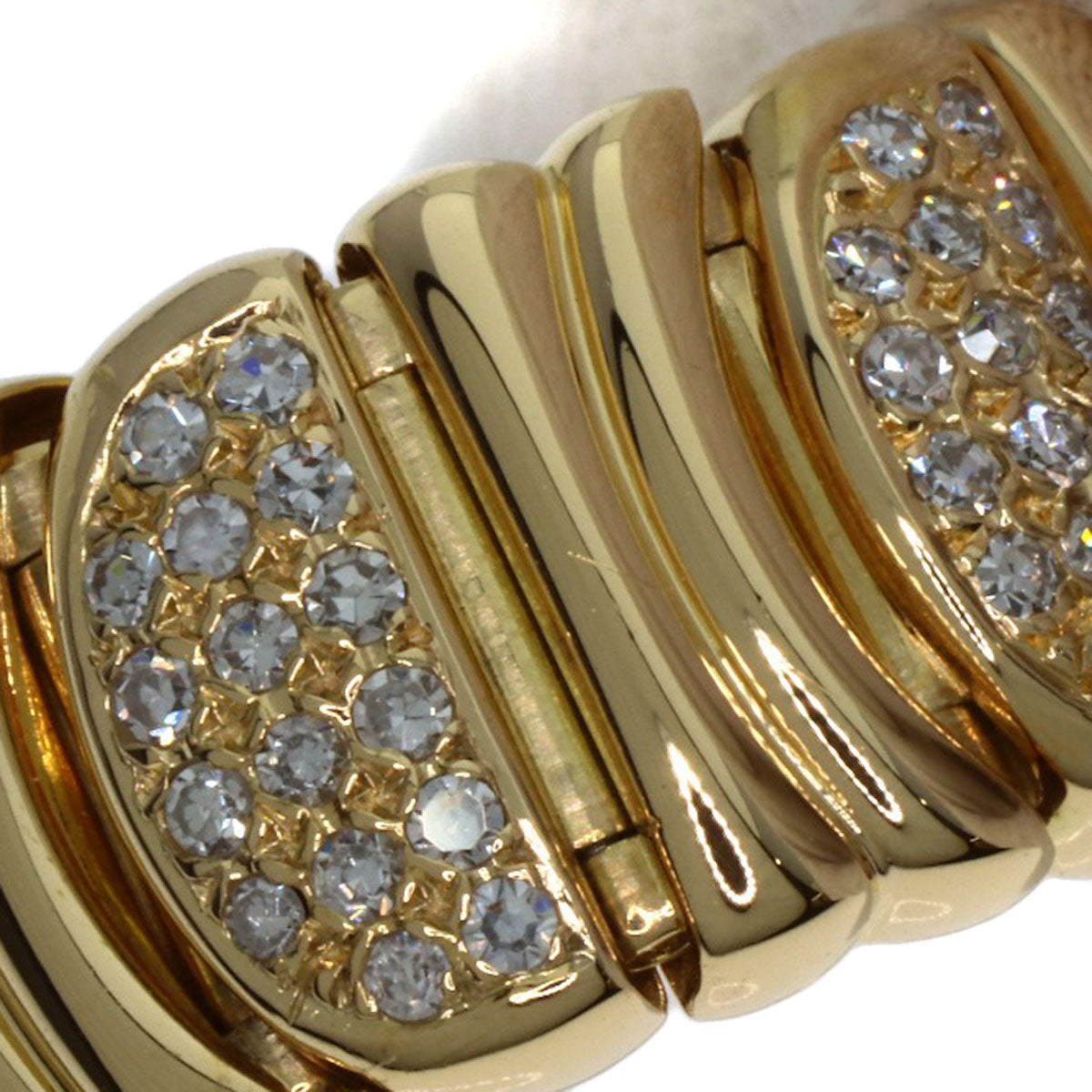 CARTIER Mini Baignoire After Diamond Watches W1510956 K18 Yellow Gold/K18YGxDiamond Ladies