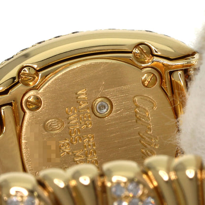 CARTIER Mini Baignoire After Diamond Watches W1510956 K18 Yellow Gold/K18YGxDiamond Ladies