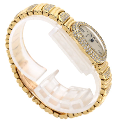 CARTIER Mini Baignoire After Diamond Watches W1510956 K18 Yellow Gold/K18YGxDiamond Ladies