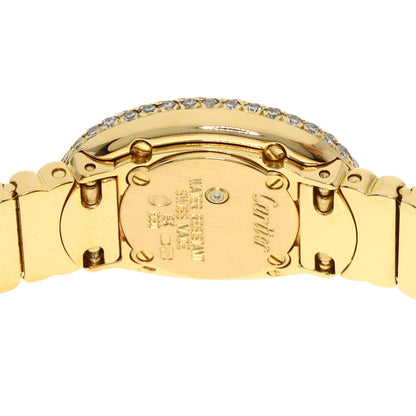 CARTIER Mini Baignoire After Diamond Watches W1510956 K18 Yellow Gold/K18YGxDiamond Ladies