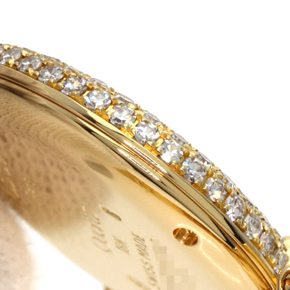 CARTIER Corise SM Maria Dial, Bezel, and Bracelet Diamond Watches WB1027BL K18 Yellow Gold/K18YGxDiamond Ladies