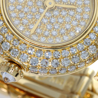 CARTIER Corise SM Maria Dial, Bezel, and Bracelet Diamond Watches WB1027BL K18 Yellow Gold/K18YGxDiamond Ladies