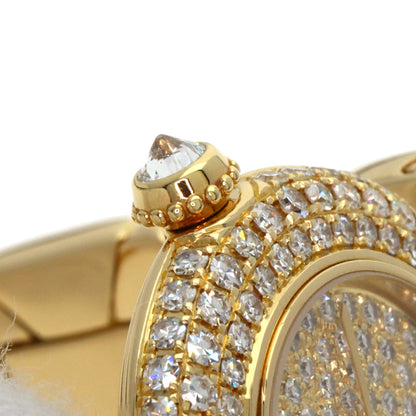 CARTIER Corise SM Maria Dial, Bezel, and Bracelet Diamond Watches WB1027BL K18 Yellow Gold/K18YGxDiamond Ladies