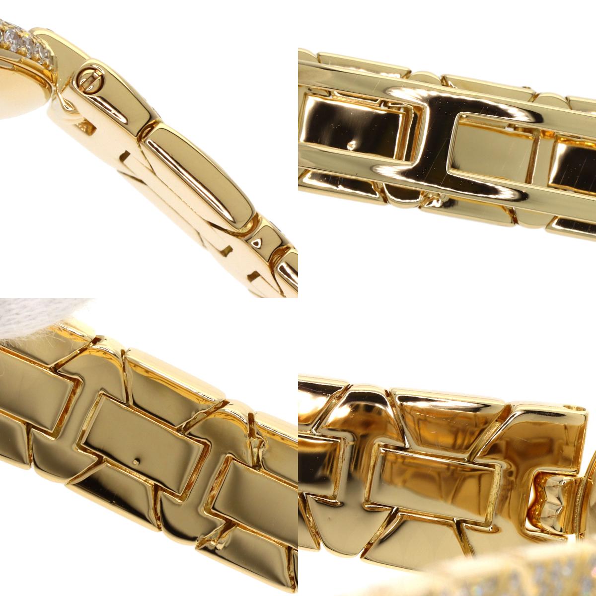 CARTIER Corise SM Maria Dial, Bezel, and Bracelet Diamond Watches WB1027BL K18 Yellow Gold/K18YGxDiamond Ladies