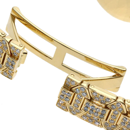CARTIER Corise SM Maria Dial, Bezel, and Bracelet Diamond Watches WB1027BL K18 Yellow Gold/K18YGxDiamond Ladies