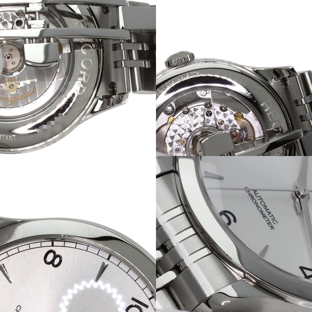 LONGINES record Watches L2.820.4.76.6 Stainless Steel/Stainless Steel mens