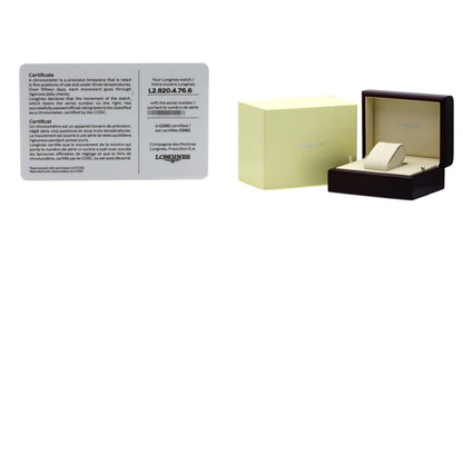 LONGINES record Watches L2.820.4.76.6 Stainless Steel/Stainless Steel mens