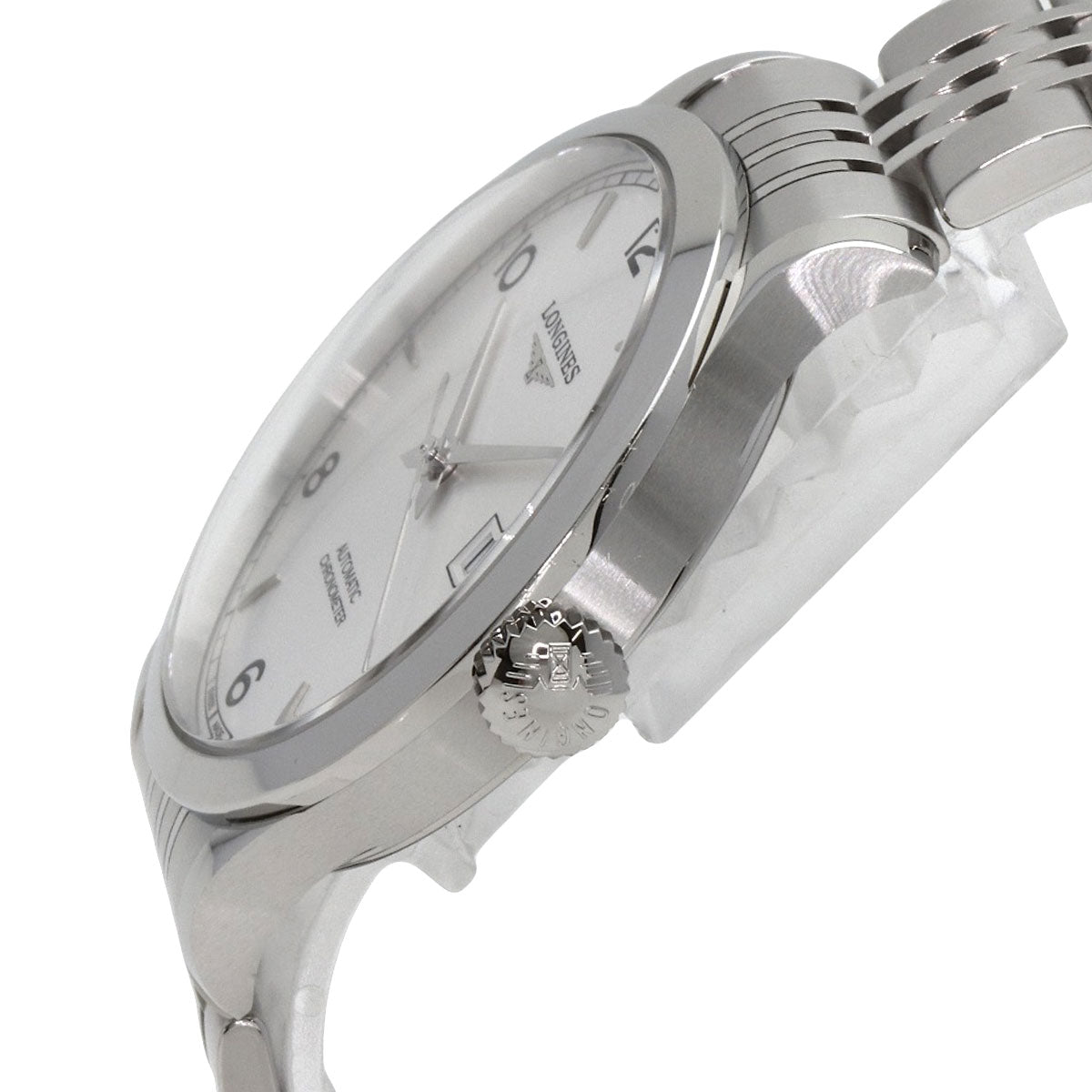 LONGINES record Watches L2.820.4.76.6 Stainless Steel/Stainless Steel mens