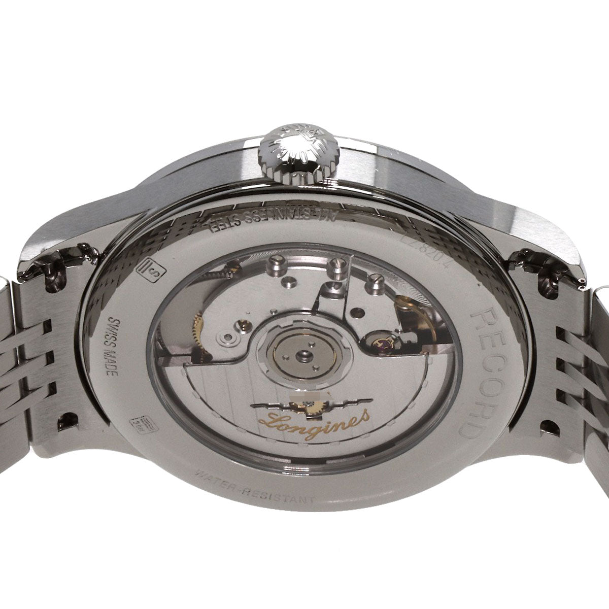 LONGINES record Watches L2.820.4.76.6 Stainless Steel/Stainless Steel mens