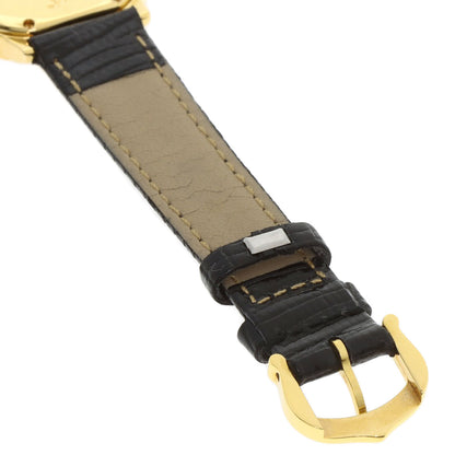 CARTIER Must Rondo Watches W1008743 Silver/Leather Ladies