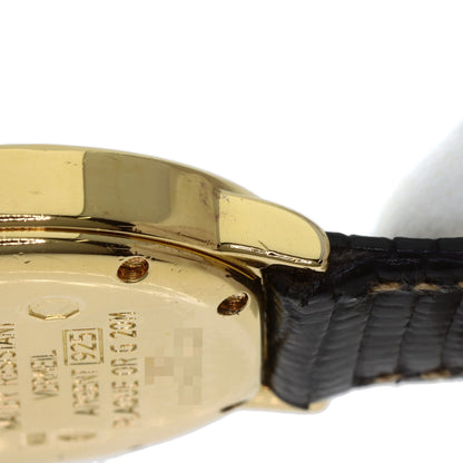 CARTIER Must Rondo Watches W1008743 Silver/Leather Ladies