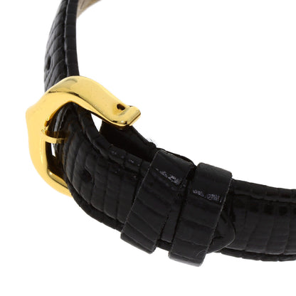 CARTIER Must Rondo Watches W1008743 Silver/Leather Ladies