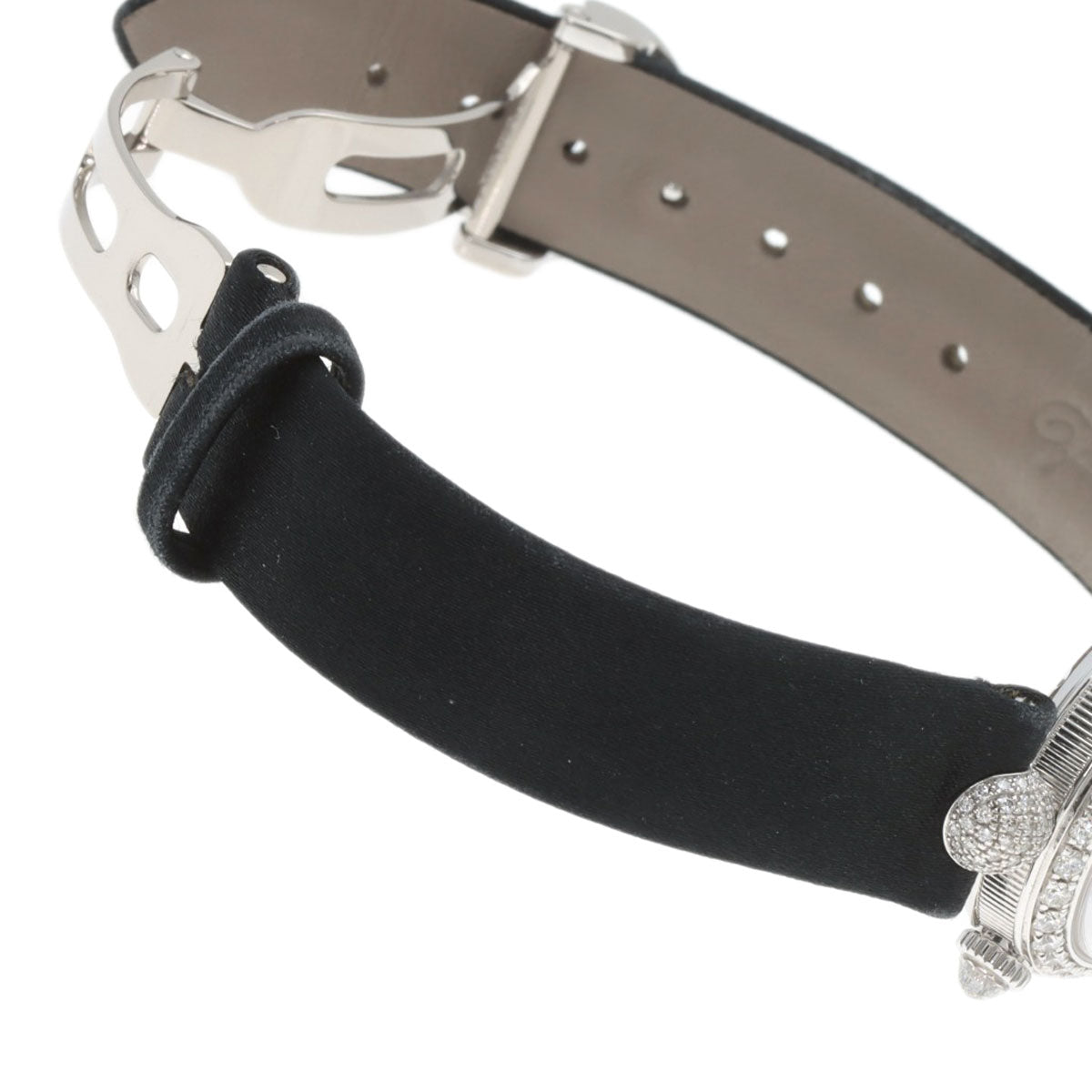 Breguet Queen of Naples Watches 8928BB 8D 844 K18 White Gold/Leather x Satin Ladies