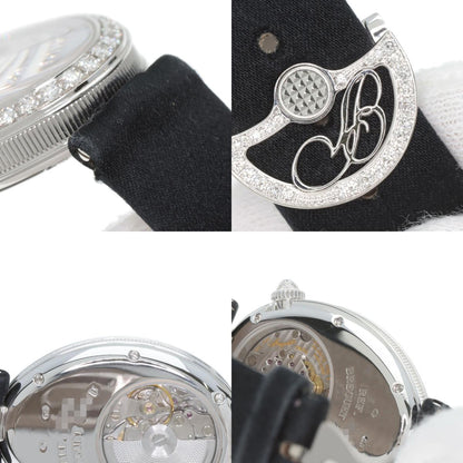 Breguet Queen of Naples Watches 8928BB 8D 844 K18 White Gold/Leather x Satin Ladies