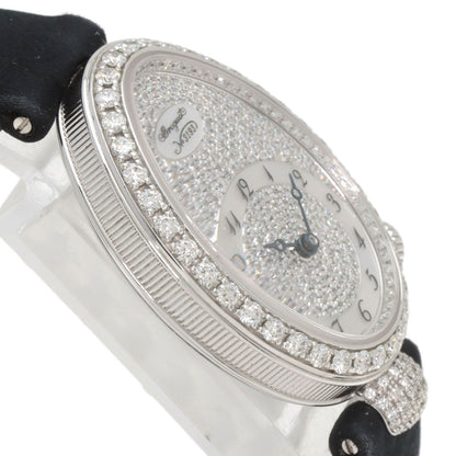 Breguet Queen of Naples Watches 8928BB 8D 844 K18 White Gold/Leather x Satin Ladies