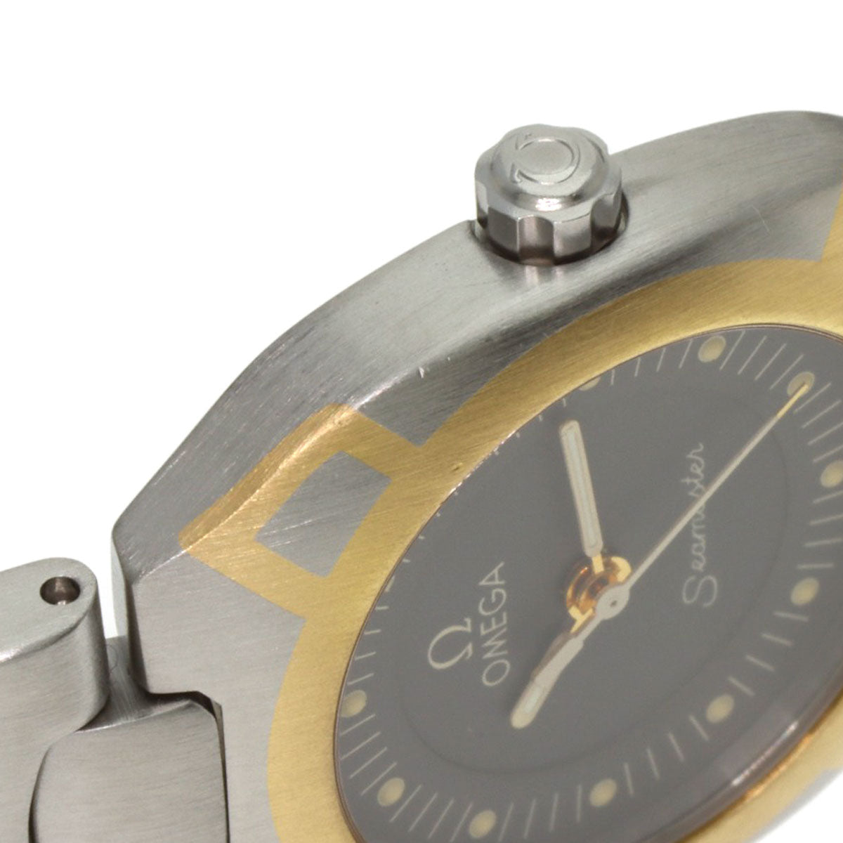 OMEGA Seamaster Polaris Watches Stainless Steel/SSxGP Ladies