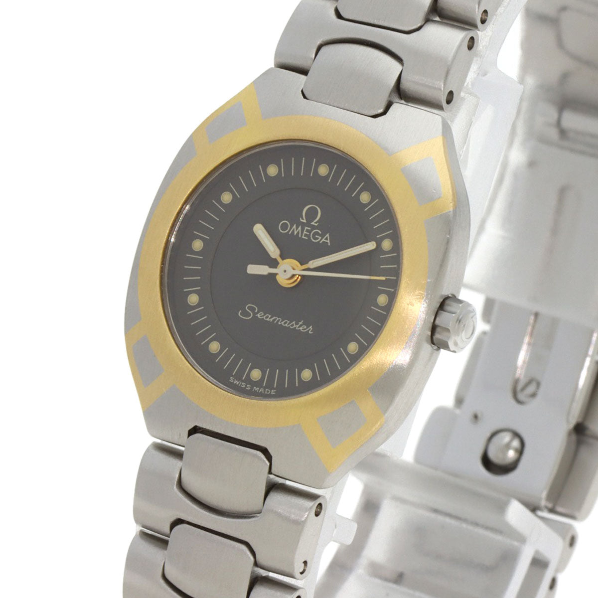 OMEGA Seamaster Polaris Watches Stainless Steel/SSxGP Ladies