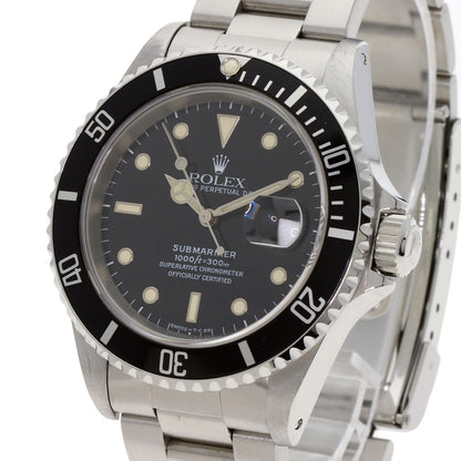 ROLEX Submariner Date Tritium Watches 16610 Stainless Steel/Stainless Steel mens