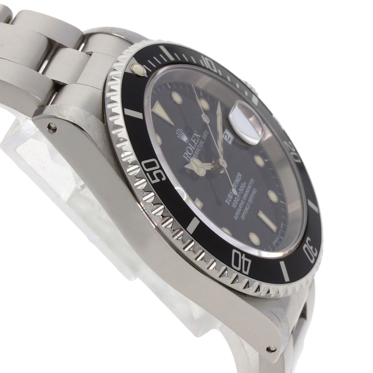 ROLEX Submariner Date Tritium Watches 16610 Stainless Steel/Stainless Steel mens