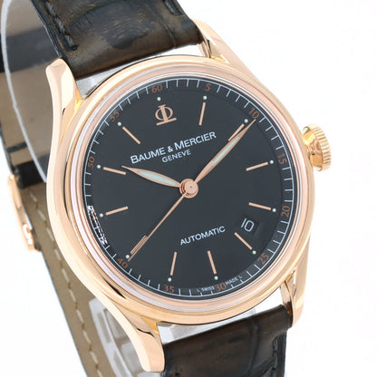 Baume & Mercier Classima Executive Watches M0A08691 K18 Pink Gold/Leather mens
