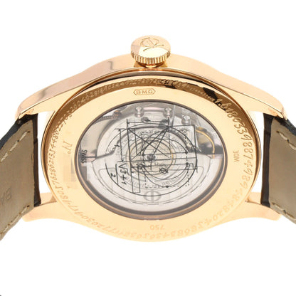 Baume & Mercier Classima Executive Watches M0A08691 K18 Pink Gold/Leather mens