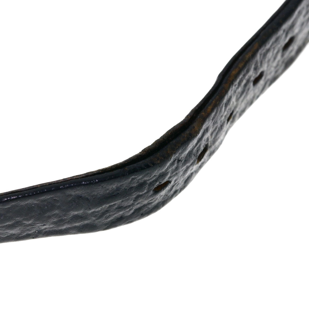 CHRISTIAN DIOR Round face Watches 46.153-3 Gold Plated/Leather Ladies