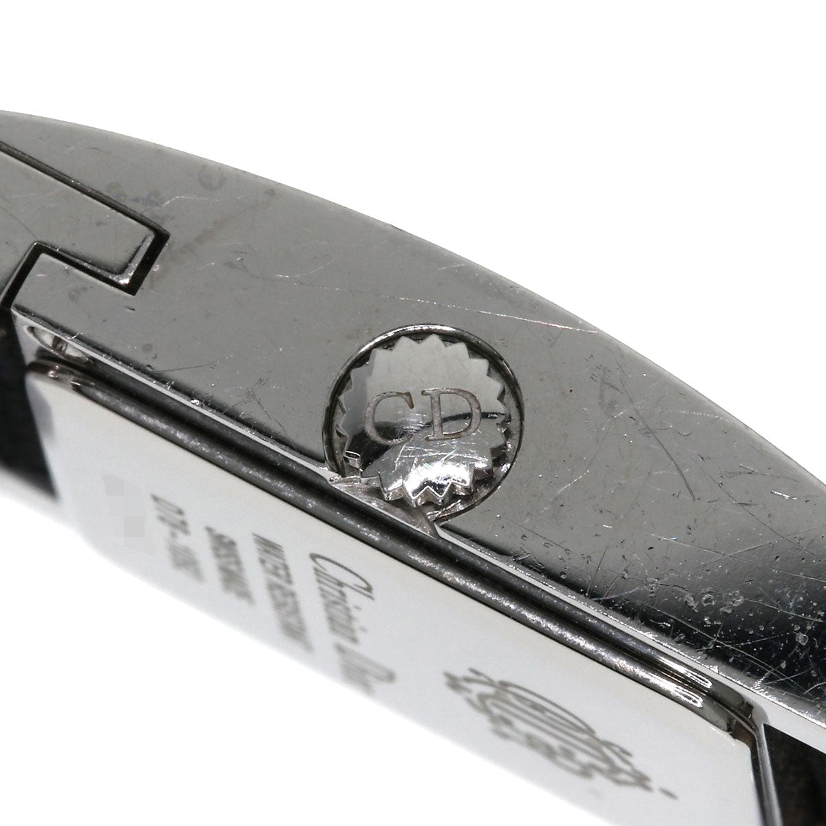 CHRISTIAN DIOR Maris Watches D78-1092 Stainless Steel/Leather Ladies