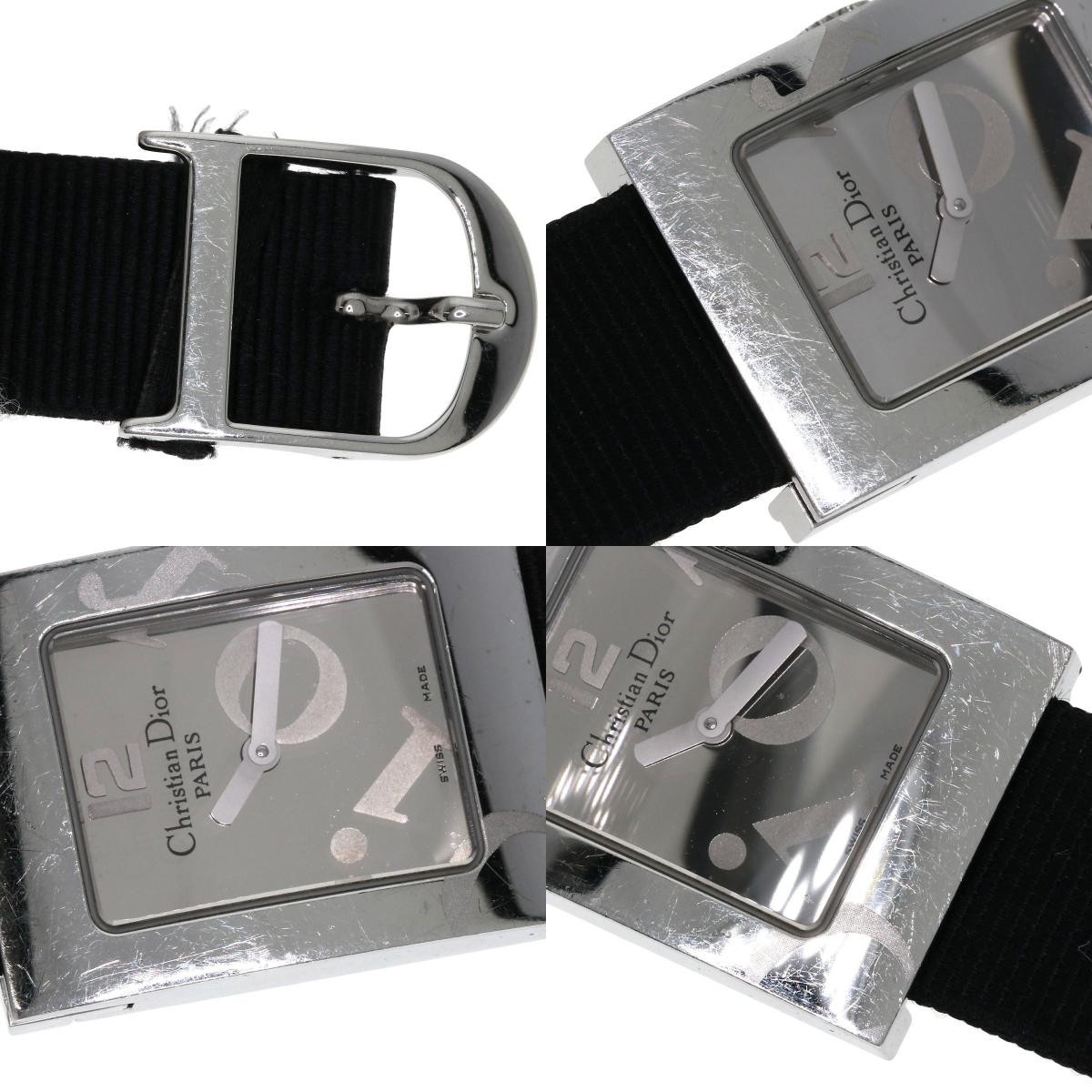 CHRISTIAN DIOR Maris Watches D78-1092 Stainless Steel/Leather Ladies